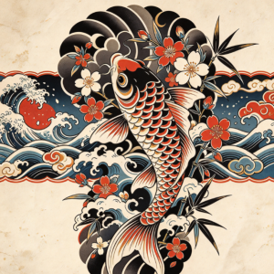 AI Japanese-Style Tattoo Designs
